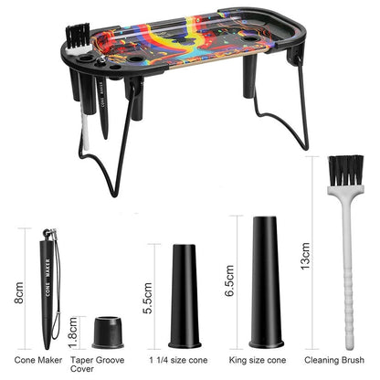 Blazed Tray Rolling Table