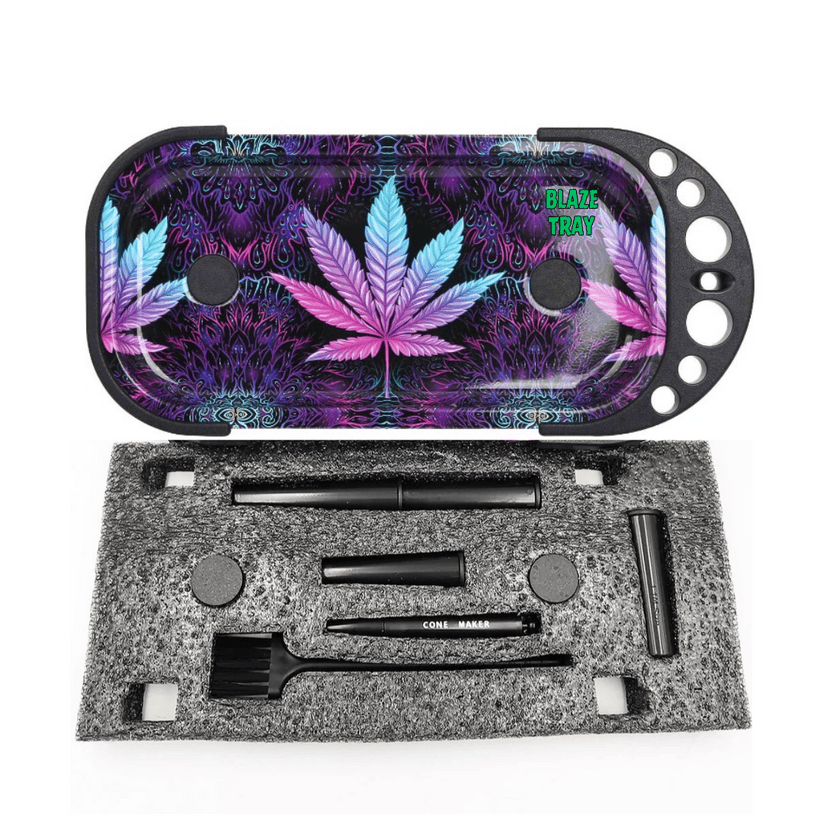 Blazed Tray Rolling Table