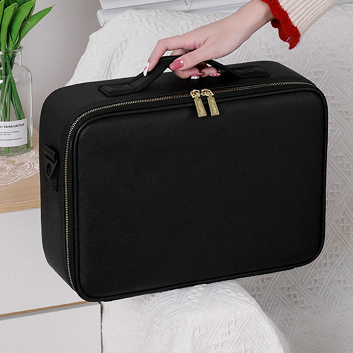 LED Cosmetic Bag with Mirror