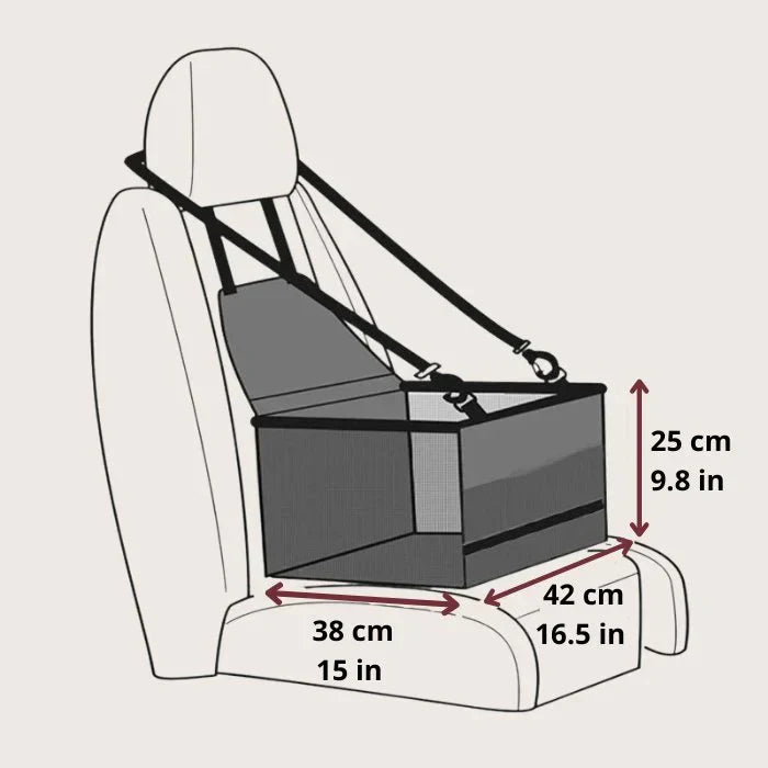 Gentle Paws Large Pet Car Seat