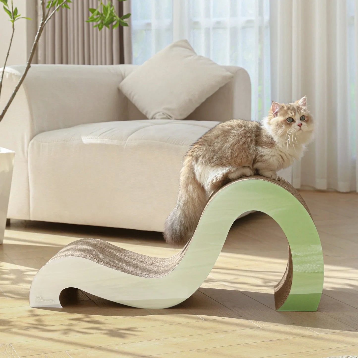 Mint Mint CAT SCRATCHER & STRETCHING BOARD