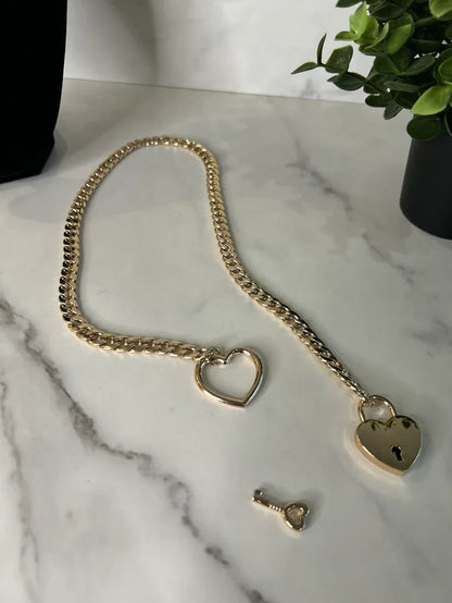 LoveShackles - Lock & Key Slip Chain