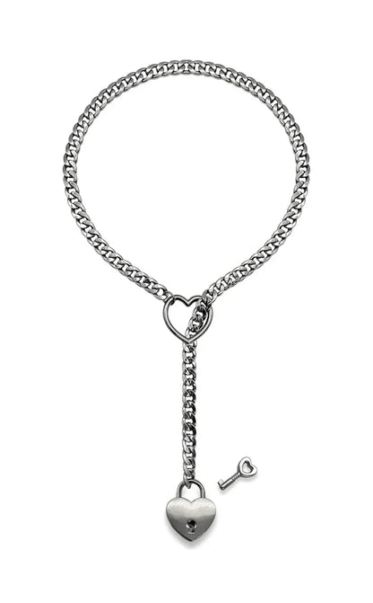 LoveShackles - Lock & Key Slip Chain