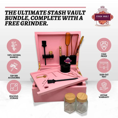 The Original Stash Vault - Stash Box Storage Set