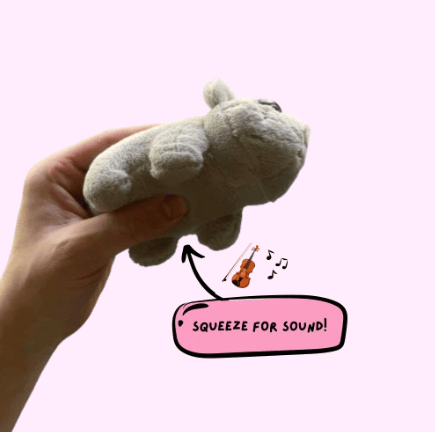 Sad hampter plushy - built in sound